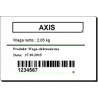 Printer label design